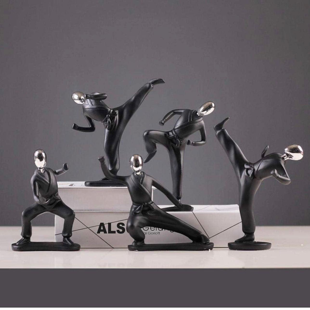 SPORTS FIGURINE - TAEKWONDO ARTIST